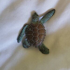 Sea Turtle Pin Charm, Purse, Bookbag, Handbag, Wristlet, Wallet Accessory